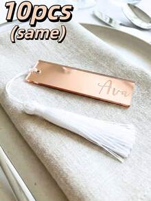 1/10/20 件装个性化长方形姓名牌匾，定制激光雕刻亚克力牌匾，情人节礼物，周年纪念日礼物，生日礼物，浪漫礼物，结婚礼物，适合作为送给家人、朋友、爱人、挚友、配偶、父母和兄弟姐妹的纪念礼物，创意圣诞礼物，派对礼物，节日礼物，圣诞装饰品，新年礼物，情侣礼物，好朋友礼物，派对装饰品，纪念礼物，多功能且易于使用。 - 多色2 - 查看 18