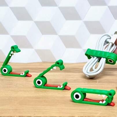 1/2pcs Cable Organizer, Solve Messy Cables Or Tangled Cords Issue, Compact Size Easy To Carry In Bag, Travel Essential Tool, Wire Clips