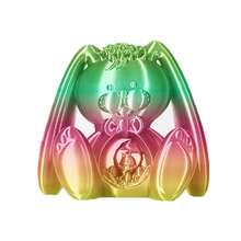 1pc Gothic Style Cute Rabbit Model Figurine, Suitable For Collection, Desktop Decor, Fit For Easter, Halloween, Christmas, Back To School Gifts - Multicolor - View 5
