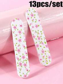 100/50/30/20/13/5/1pc Double-Sided Durable Portable Mini Nail File, Suitable For Natural Nails And Artificial Nails, Compact Colorful Design, Perfect For Manicure And Pedicure - Multicolor - View 23