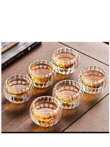 耐热玻璃南瓜形茶壶带过滤器，厚硼硅酸盐玻璃茶壶，适合家庭使用，返校 - 彩色 - 查看 8