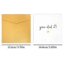 1pc You Did It Card, Well Done Card For Him, Proud Of You, Congratulations, Exams, New Job Promotion, Driving Test, You Smashed It, Graduation - View 2