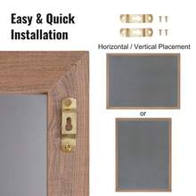 Tablones de anuncios - Montaje de pared, 89 x 117 cm (35 x 46 pulgadas) - Ver 5