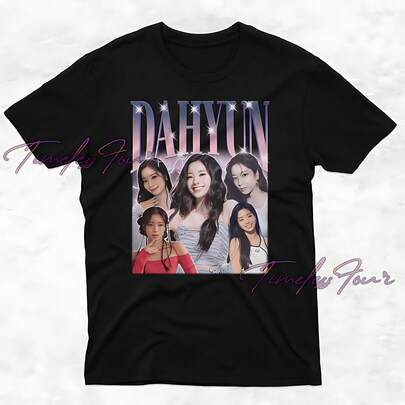 Dahyun Twice Vintage Shirt, Twice Dahyun Homage Tshirt, Dahyun Fan Tees, Dahyun Retro Sweater, Dahyu