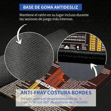 Mouse Pad XXL - 800 x 300mm Alfombrilla para Ratón Excel,Word,PPT en Español, Alfombra para Mouse, Protector de Almohadilla de Escritorio, Mouse Pad Gamer - Cuadrado - Ver 7