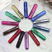 1pc/3pcs/4pcs 5ml Refillable Travel Perfume Atomizer Spray Bottle, Portable Bottom Filling Perfume Bottle Perfume Bottle - Hồng - Xem 9