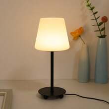 1pc Cream-Style LED Desk Lamp, Touch Control 3-Color Ambient Light (Dimmable), USB Powered, Home Bedroom Decor Lighting, Suitable For Dining Room, Cafe, Bar - Multi-color light - View 10