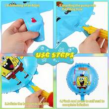 Hasbro 5pcs Aluminum Foil Balloons, Birthday Party Decorative Balloons, Toy Balloons, Birthday Party, Wall Decor - Set - View 4
