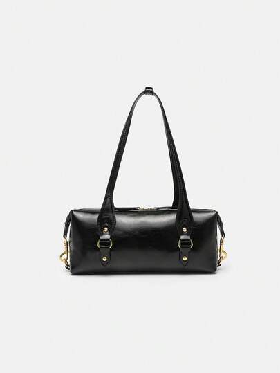 Bolso cruzado de cuero duradero para mujer, bolso de hombro de moda, bolso de diseñador, bolso de mano elegante, bolso de mensajero de lujo para damas