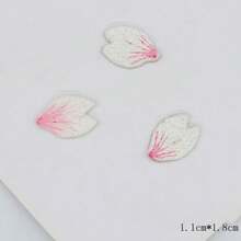 7pcs Embroidered Patch Set, Adhesive Backing Patches For Clothing, Hats, Jackets, DIY, Featuring Cartoon, Hanfu, Sakura Floral Embroidery Decor, Suitable For Phone Cases, Bags, Garments - Green - View 10