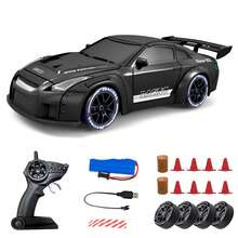 1:24 Scale Remote Control Drift Racing Car, 2.4G RC Car, Top Speed Over 20km/H, High-Speed Racing Car, Drift Car With Drift Tires, Obstacles And Lights, Suitable For Christmas - Multicolor - View 20