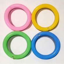 1pc Inflatable Cactus Ring Toss Game, Pool/Beach Party, Holiday Party Fun Throwing Toy, Includes 4 Colorful Rings - Multicolor - View 7