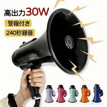 Megaphones - Black - View 1