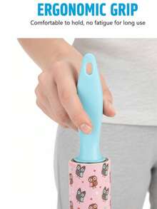 30pcs Cartoon Lint Roller With Adhesive Refills, Strong Adhesive For Pet Hair, Clothes And Sofa, Ergonomic Handle - Multicolor - View 5