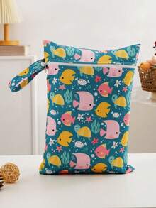1PC Mini Wet Dry Bag With Handing Swimsuit Bag - Multicolor - View 6
