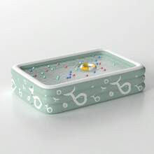 1pc Durable PVC Inflatable Swimming Pool, Easy To Install. Suitable For Summer Backyard Entertainment And Swimming Parties. This Easy-To-Install Swimming Pool Is An Inflatable Swimming Pool Toy. - A - View 15