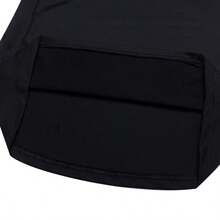 Under Armour Áo thun nén nam, kiểu dáng tối giản thường ngày mùa xuân 2026, chất liệu UA CG Armour, tay dài, ôm sát, mã sản phẩm 1366068-001 - màu đen - Xem 5