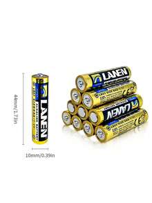 1.5V High Capacity AA/AAA Batteries, Durable And Powerful For Electronic Toys, Remotes, Displays, Electric Toothbrushes, Ideal For Halloween, Christmas, And String Lights. (Non-Rechargeable) - Multicolor - View 5