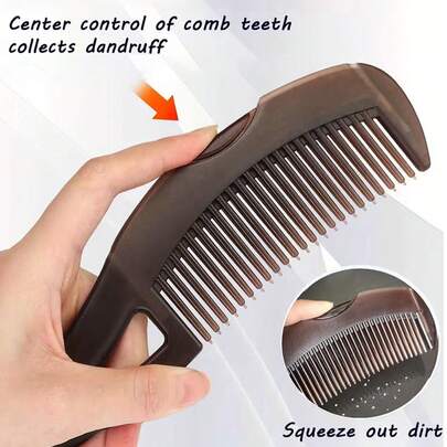 Bộ 2 lược massage năng lượng đa năng, lược răng rỗng dùng để massage da đầu/gàu/kiểm soát dầu, dùng cho cả nam và nữ, bàn chải massage năng lượng, cần thiết cho salon, du lịch, giúp da đầu khỏe mạnh và chất lượng tóc tốt hơn, sản phẩm chăm sóc tóc, phụ kiện tóc.