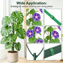12pcs Montara Plant Trellis, Including 10 Trellis Rods And 2 Rolls Of Hook And Loop Tape. Stackable Tall Trellis With Hook And Loop Ties, Designed For Climbing Plant Stems Support - Durable Lattice Garden Trellis, Suitable For Outdoor Use - 12-piece Pack - View 4