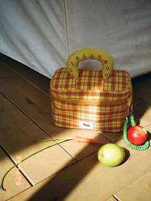 便携式防水化妆包，小众设计，高性价比手提旅行收纳包。 - 彩色 - 查看 8