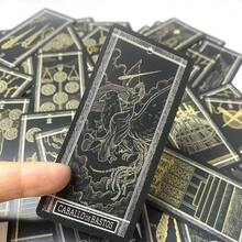 Cartas del Tarot Kinder en español - Negro - Ver 12