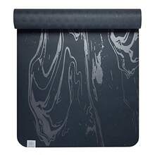 - Alfombrilla de Yoga de Agarre seco 5 mm de Grosor Antideslizante para Ejercicios y Ejercicios de Fitness estándar o Caliente Pilates y Entrenamientos en el Piso Soporte Acolchado Capa - marmoleado - Ver 7