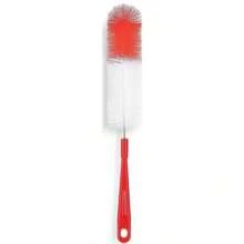 1-Long Cleaning Brush, Used Cleaning Narrow-Neck Beer Bottles/Wine Bottles/ Cups, Brewing Bottles - Blue - View 2