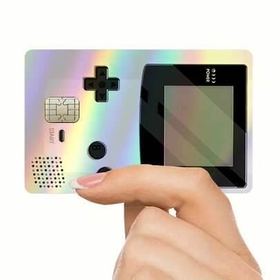 2pcs Colorful Credit Card Skin Stickers, Waterproof Scratch-Resistant Personalized Decorative Protective Stickers, Suitable For Credit/Debit/Transit Cards