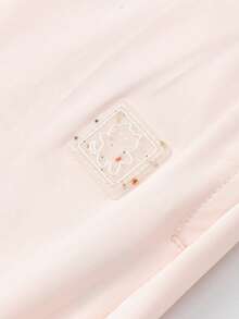 Balabala 男女通用少女夏季防晒凉爽休闲运动裤 - 白紅色 - 查看 5