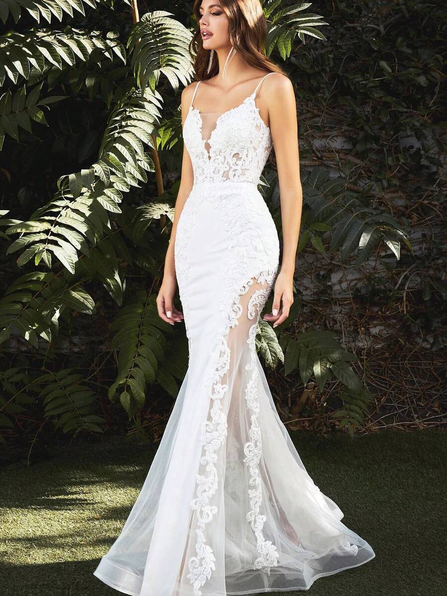 Vestidos de novia - Blanco - Ver 1