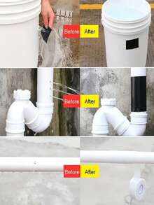 1pc Super Strong Leak-Proof Tape - Maximum Adhesion, Suitable For Indoor And Outdoor Use, Suitable For Home, RV, Roof, Pipe, Swimming Pool - Adhesive Waterproof Tape, Widely Used For Sealing And Leak Repair. Instant Leak Stop - Multicolor - View 2