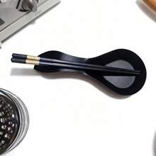1 pieza/2 piezas Soporte de utensilios de acero inoxidable negro, mantiene los utensilios de cocina en su lugar, adecuado para mostrador, estufa o estación de café, accesorio de cocina, estante para utensilios de mango largo (negro) - Negro - Ver 5