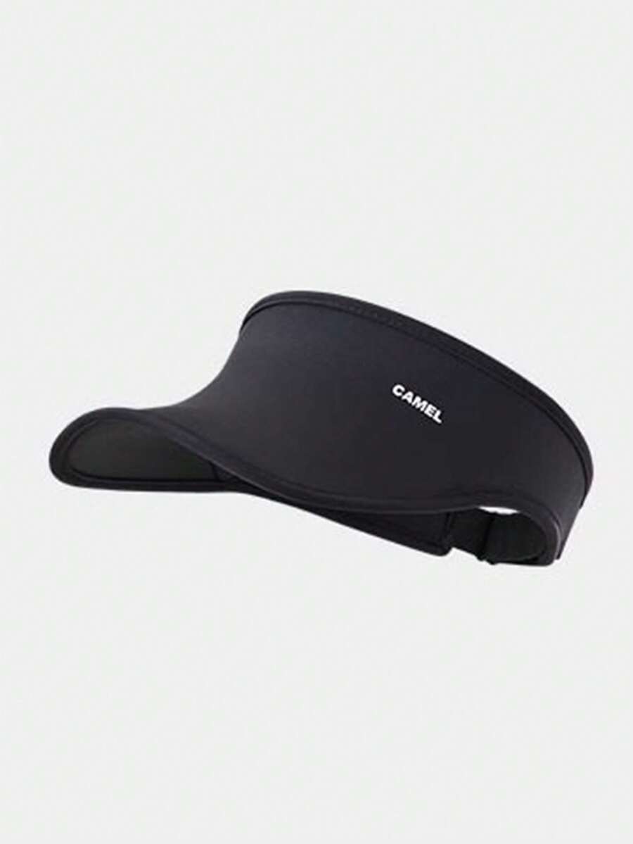 CAMEL CROWN Outdoor Breathable Sun Hat, Summer Open-Top Hat With UPF 50+ High Protection, All-Round UV Blocking Sun Visor - Black - View 1