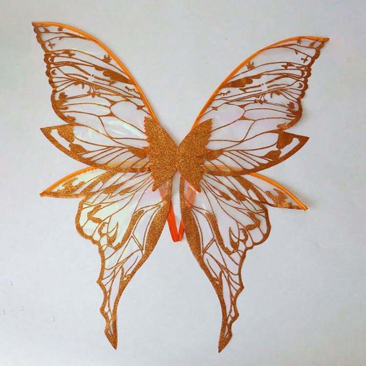 1 đôi cánh bướm tám lá chuyển màu dành cho người lớn | Kiểu dáng cổ tích cao cấp, thích hợp cho cosplay, tiệc tùng, biểu diễn và chụp ảnh. - Xem 9