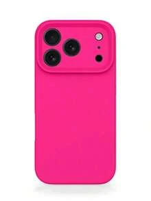 High Quality Liquid Silicone Mobile Phone Case Compatible With IPhone 17 Pro Max 17 Pro 17 Air 17 16 15 14 13 12 11 Pro Max Plus Soft Feel Skin Friendly Shockproof Cover - Hoa hồng đom đóm - Xem 3