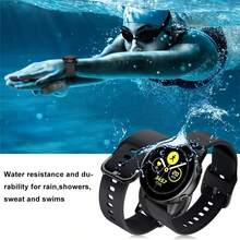 20mm 22mm 18mm Width Silicone Quick Release Wristband Replacement Sports Straps Bracelet Watch Band Women Men Strap With Quick Release Pins Compatible With Samsung Galaxy Watch 3456/Active 2 / GTR /GTS/GTS2 S3 Compatible With Huawei GT3 PRO/GT4 41/43/46mm Smartwatch - Black - View 4