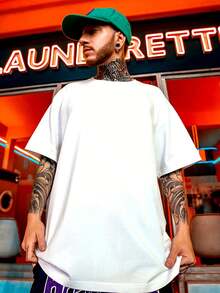 Men T-Shirts - White - View 2
