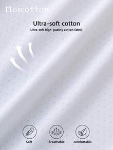 2 chiếc quần lót thể thao Norcotton, màu trắng, thoáng khí. - trắng - Xem 6
