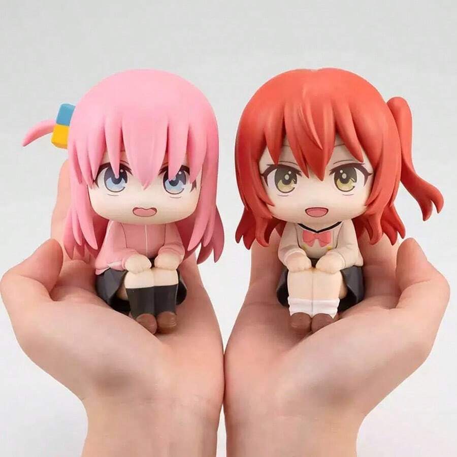 Figura de ação de personagem de anime fofa (1 unidade), expressão dinâmica realista, estatueta altamente detalhada, decoração de mesa, item de colecionador, pequeno presente, ideal para Halloween, Natal, Dia dos Namorados, decoração de casa, modelo para colecionadores adultos, brinquedo, presente de Natal e Halloween. - Multicolorido - Ver 1