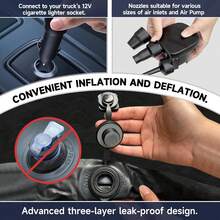 Umbrauto Air Mattress For 5.5-6.5 Ft Short Bed Full-Size Trucks, Pickup Truck Airbed Mattress With Corded Air Pump For Outdoor Travel - 5.5-6.5ft Truck Bed (Wired Pump) - 查看 3