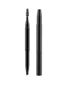 可伸缩唇刷，双头化妆刷，适用于唇膏和唇彩，带盖 - 彩色 - 查看 10