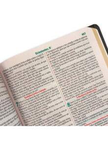 Holy Bible Golden Lion Yeshua - Word Of Jesus In Red - Hard Cover - With Harp And Index - Single Book - View 6