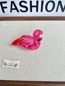 Kẹp tóc hình hoa tulip, hoa ly, hoa hồng bằng acrylic, kẹp tóc màu xanh bạc hà độc đáo, kẹp tóc hình lá bạch quả dễ thương, kẹp tóc hoạt hình cho tóc đuôi ngựa. - Nhiều màu - Xem 15