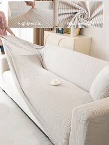 1 tấm bọc ghế sofa co giãn dùng được cả bốn mùa, chất liệu vải chống trượt, bọc toàn bộ đệm ghế sofa có thanh mút, có thể giặt máy, chống bụi, phù hợp cho phòng ngủ, văn phòng, phòng khách, ghế sofa hình chữ L và ghế sofa 1/2/3/4 chỗ ngồi. - Màu Xám nhạt - Xem 2