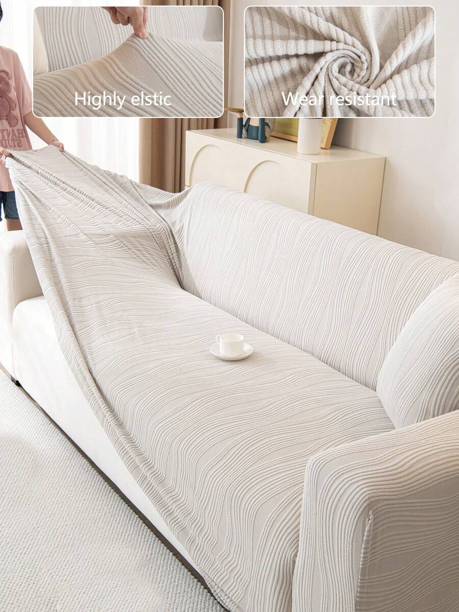 1 tấm bọc ghế sofa co giãn dùng được cả bốn mùa, chất liệu vải chống trượt, bọc toàn bộ đệm ghế sofa có thanh mút, có thể giặt máy, chống bụi, phù hợp cho phòng ngủ, văn phòng, phòng khách, ghế sofa hình chữ L và ghế sofa 1/2/3/4 chỗ ngồi.