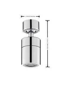 1 件装水龙头延长管，360 度旋转，两档调节，防溅厨房浴室延长管，通用洗脸盆水龙头延长管，厨房浴室延长管，易于安装，家居用品，家装材料 - 均碼 - 查看 8