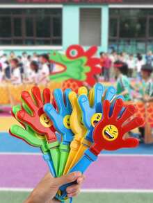 Bộ 1/3/5/10 chiếc vỗ tay, vỗ tay nhựa 11 inch, thích hợp cho các lễ kỷ niệm, tiệc sinh nhật, đám cưới, lễ tốt nghiệp, khai giảng, quà tặng, trò chơi tiệc tùng, lễ hội âm nhạc, tiệc năm mới, quà sinh nhật. - Nhiều màu - Xem 9