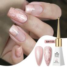 MTSSII 10毫升珠光指甲油凝胶，高饱和度亮泽效果，不含酒精，适用于美甲沙龙和居家美甲，美甲艺术 - 彩色 - 查看 8