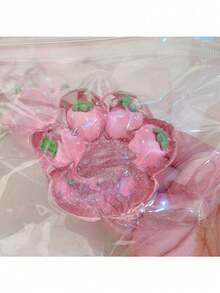 Jouet de serrage de griffe de chat de la série de fruits réalistes de haute qualité, à rebond lent et durable. Aide à soulager le stress pour les enfants/adultes. Convient comme cadeau de vacances/Halloween/Noël pour enfants/adultes. Jouet amusant pour les garçons et les filles - Multicolore - Voir 7
